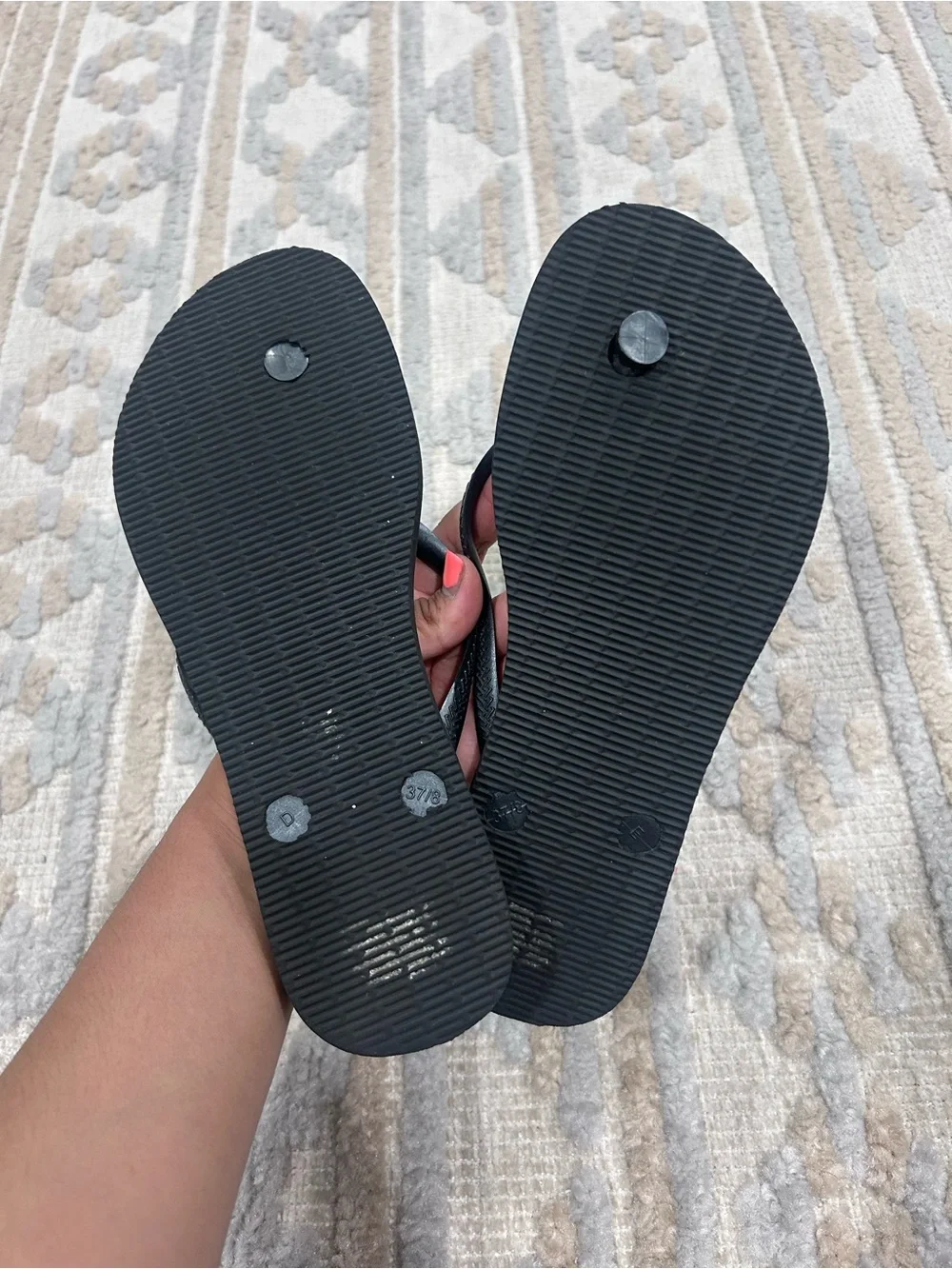 Havaianas floral flip